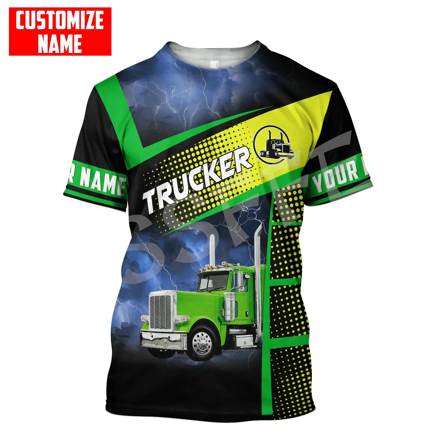 

NewFashion Custom Name Truck Car Worker Trucker Tattoo Retro 3DPrint Summer Harajuku Streetwear Short Sleeves Casual T-Shirts X4