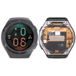 LCD Screen and Digitizer Full Assembly With Frame For Huawei Watch GT 2e HCT-B19