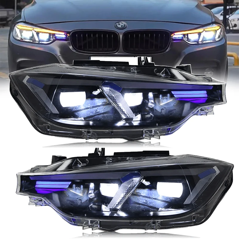 

Car Lights For BMW F30 F35 2013-2019 3 Series LED Auto Headlight Assembly Upgrade 2022 Newest Design LHD RHD Style Accessories