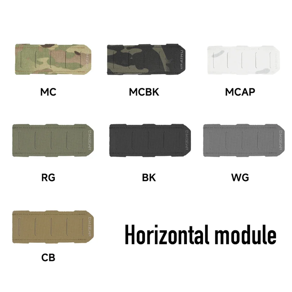 Tactical Module Waistband Waist Belt Molle Adapter Plate Single Double Mag Bag Converter Panel Platform