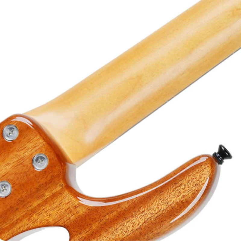 33 بوصة باس كهربائي 4 سلسلة بلوتوث الإلكترونية باس التسجيل الداخلي الباس الغيتار خشب الورد الأصابع الماهوجني الجسم باس