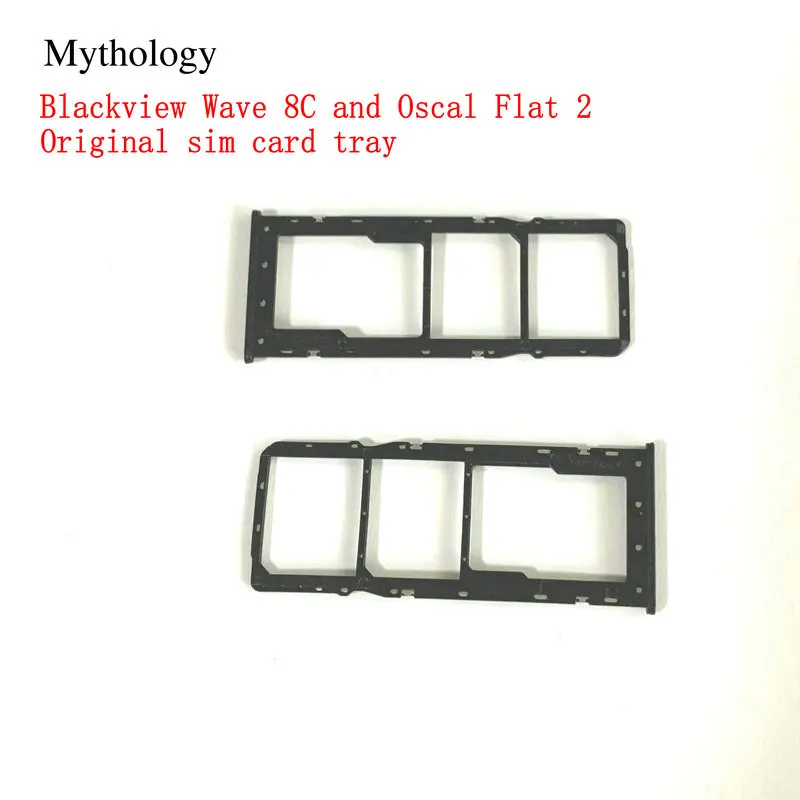 Sim Card Tray for Blackview Wave 8C Oscal Flat 2 Sim Card Holder Card Slot Mobile Phone Repair Parts