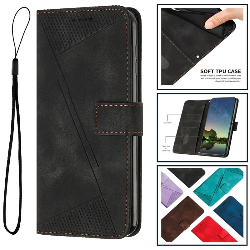 Xiomi15Pro Etui For Xiaomi 15 Pro Capa TPU Leather Wallet Case For Xiaomi15 Mi15 Pro Soft Solid Color Card Slot Phone Case Funda