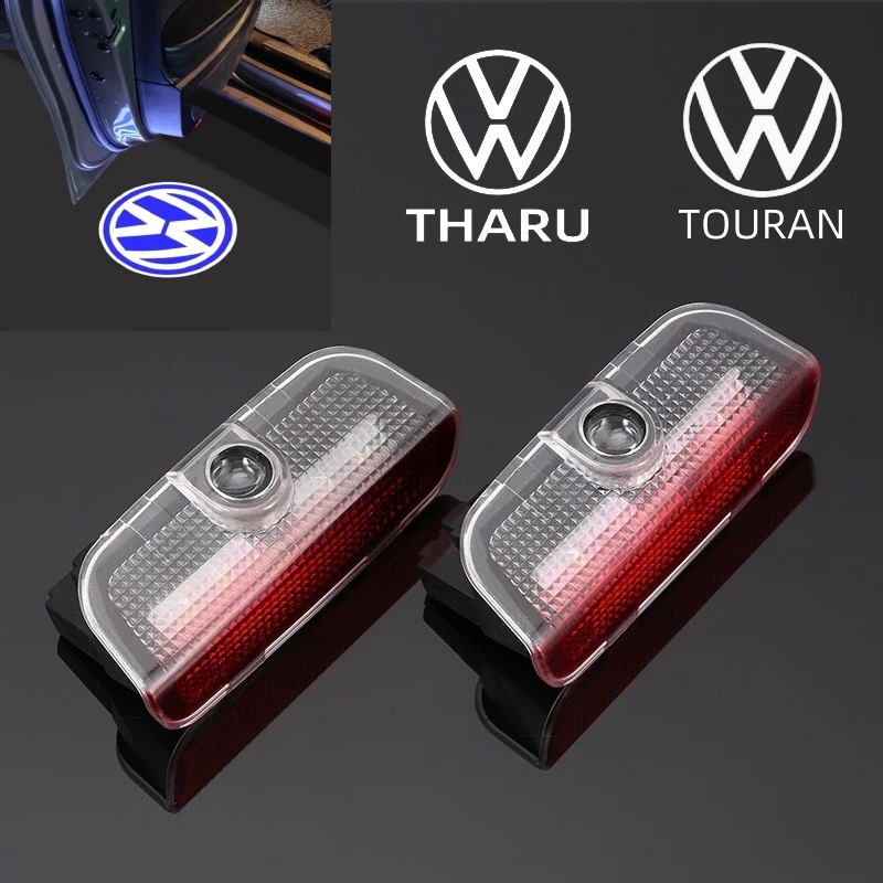 

2Pcs LED Car Door Logo Projector Ghost Shadow Welcome Light for Volkswagen Touran 2016-2023 MPV THARU2021- OEM Fit Accessories