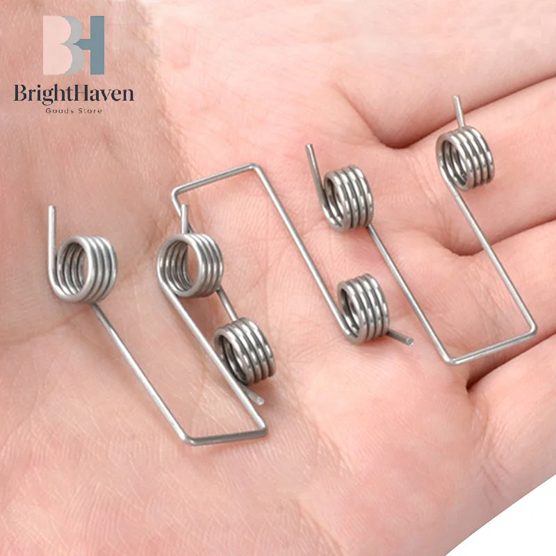 

Garbage Can Adjustable Compress 1mm Double Torsion Spring Hand-operated Flip-top Storage Bucket Accessory B.H