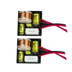 2 Way Crossover Divider Treble Woofer Speaker Filter 50W 4ohm 8ohm 	Loudspeaker Frequency DIY For Home Theater 1PC