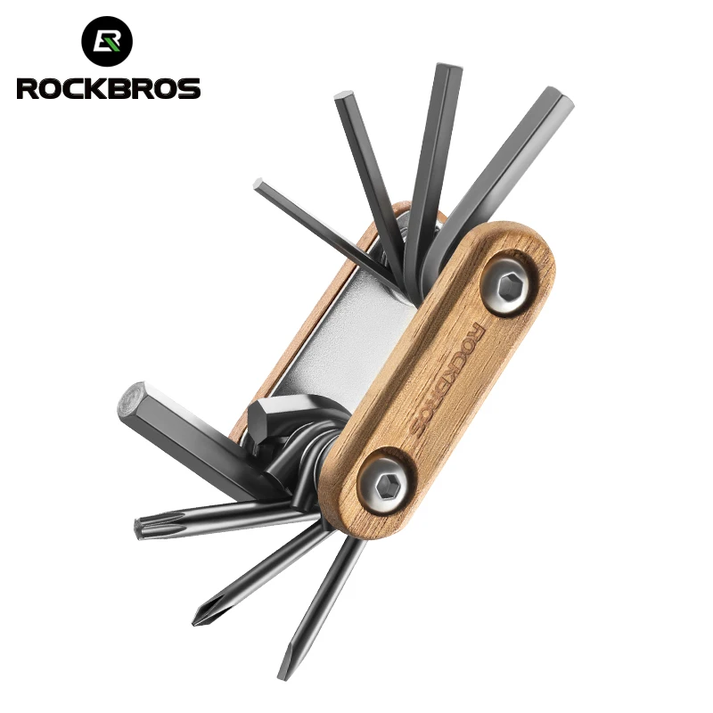 

ROCKBROS 8 in 1 Bicycle Repair Tools Portable Screwdriver Wrench Multifunction Repair Maintenance Tool MTB Road Bike Accessories