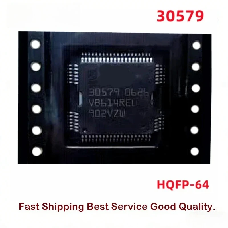 Original 30579 HQFP-64 Automotive Engine Computer board fuel injection drive IC Chip