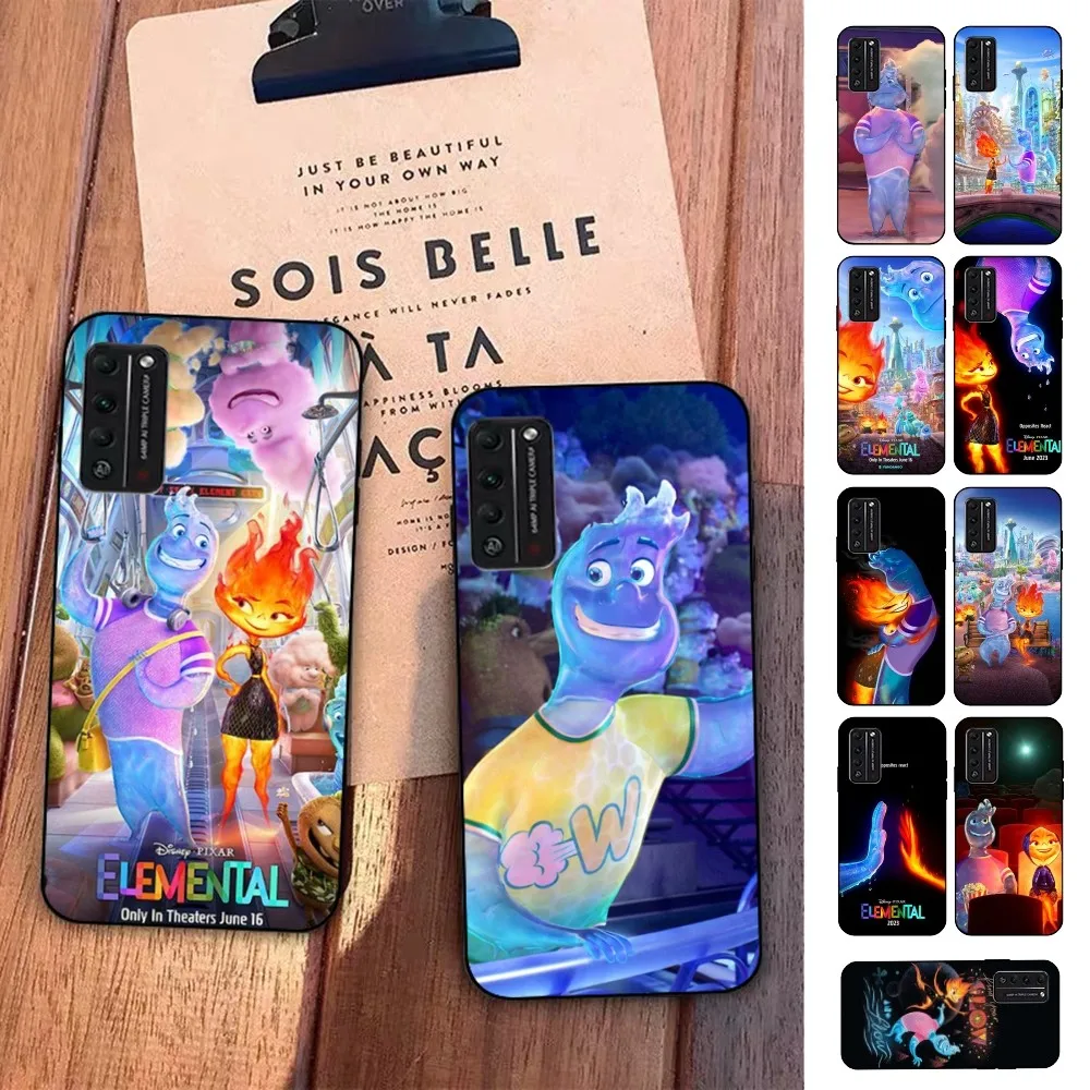 Funda de teléfono Elemental de Disney para Huawei Honor 10 lite 9 20 7A pro 9X pro 30 pro 50 pro 60 pro 70 pro plus