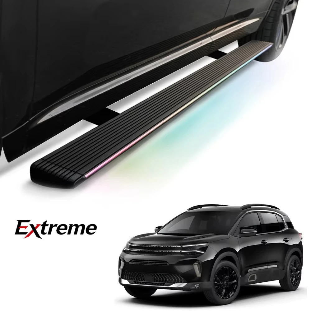 Power Running Boards for Citroen C5 Aluminum Alloy Electric Side Step Fit DS7 Car Automatic Pedal Low Price Direct Manufacturer