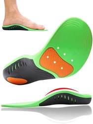 Orthopedic High Arch Support Insoles Shoes Sole For Feet Arch Pad Relieve Plantar Fasciitis Pain Flat Foot Sports Shoes Insert
