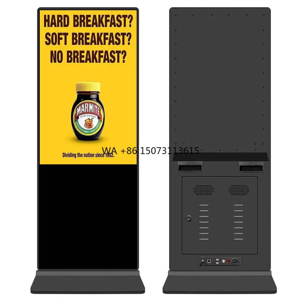 

43 Inch Full Color Digital Signage Screen Floor Standing Lcd Advertising Player Digital Totem