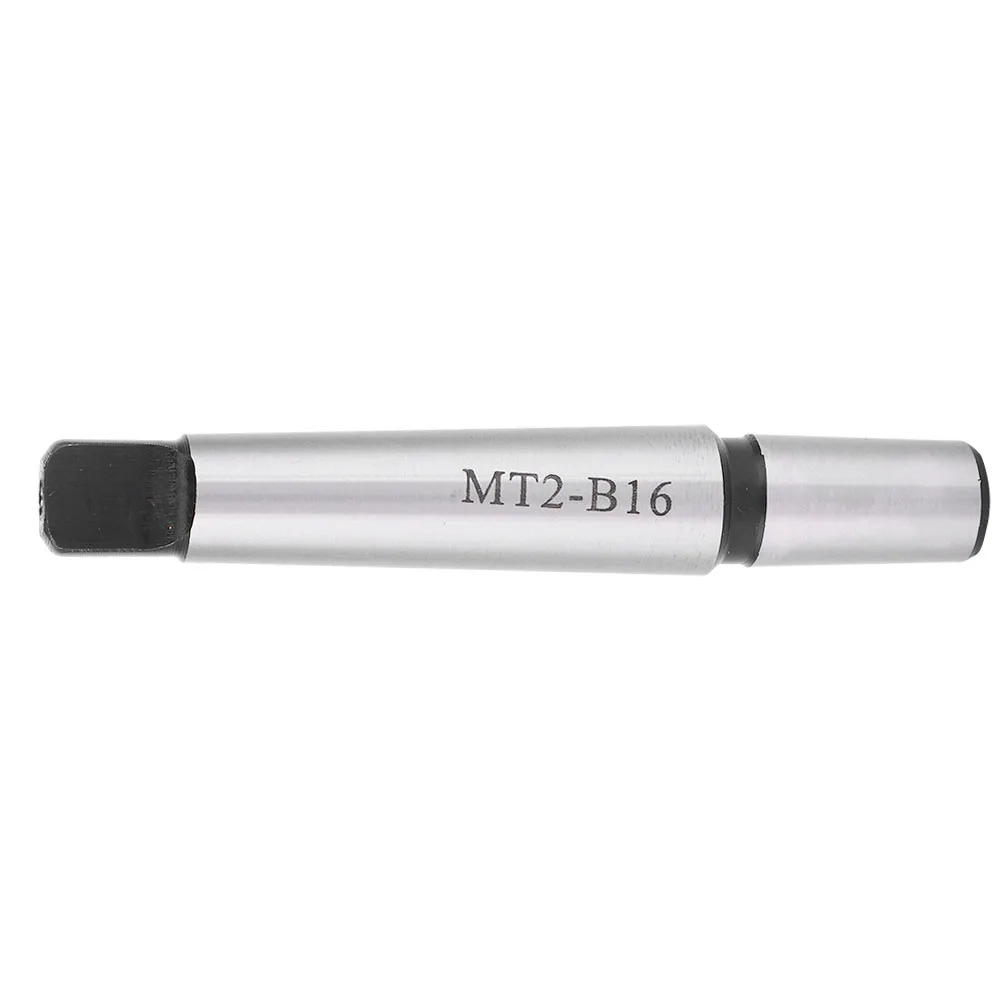 MT2-B16 Tang End Drill Chuck Arbor Shank Morse Taper Tool Holder Connector Flat tail extension rod