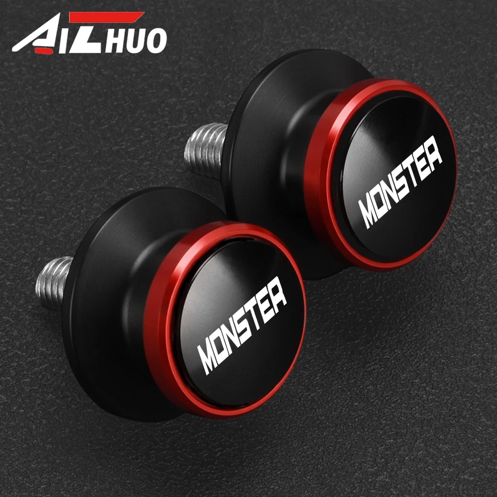 

8MM Motorcycle Swingarm Spools Sliders Rear Stand Screws For Ducati MONSTER 821 950 SP 695 696 796 797 1200 600 620 696 937 S20R