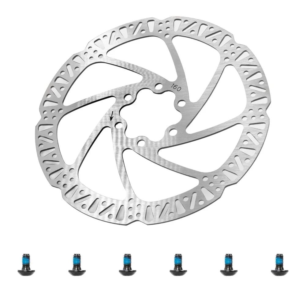 Teverun Fighter 11/11 + Blade GT/GT + II Kickscooter 브레이크 디스크 교체 부품 용 전기 스쿠터 160mm 브레이크 디스크