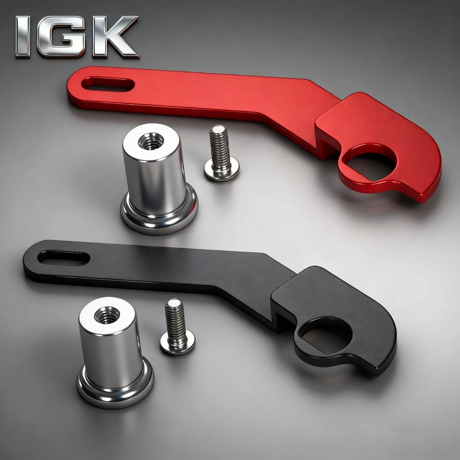 CNC Aluminum One-Handed Steering Trigger Adapter for Ledi RadioLink RC6GS/RC4GS V2 RC Remote Control Upgrade