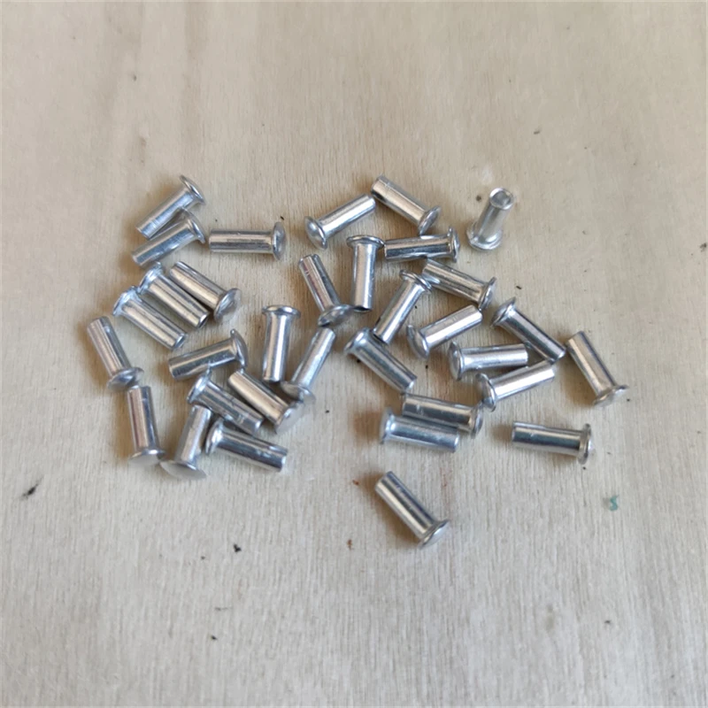 50pcs Wholesale Aluminum Alloy Semi Hollow Steel Wheel's Cam Rivets For Zippo Lighter Repair Inner Parts Replacement Accessories