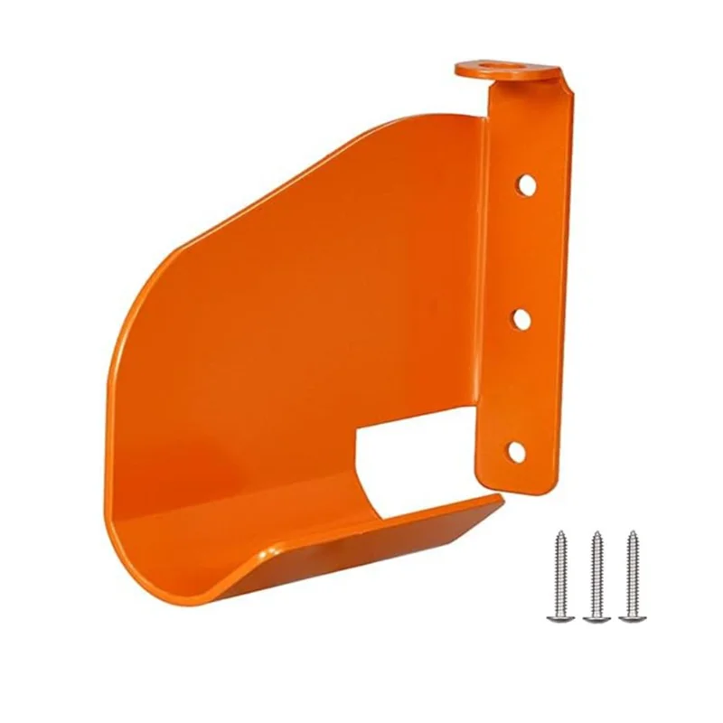 

ABVG-Chainsaw Hanger Holder Heavy-Duty Steel Garage Organizer For Chainsaws Vertical Or Horizontal Mounting Space-Saving Storage