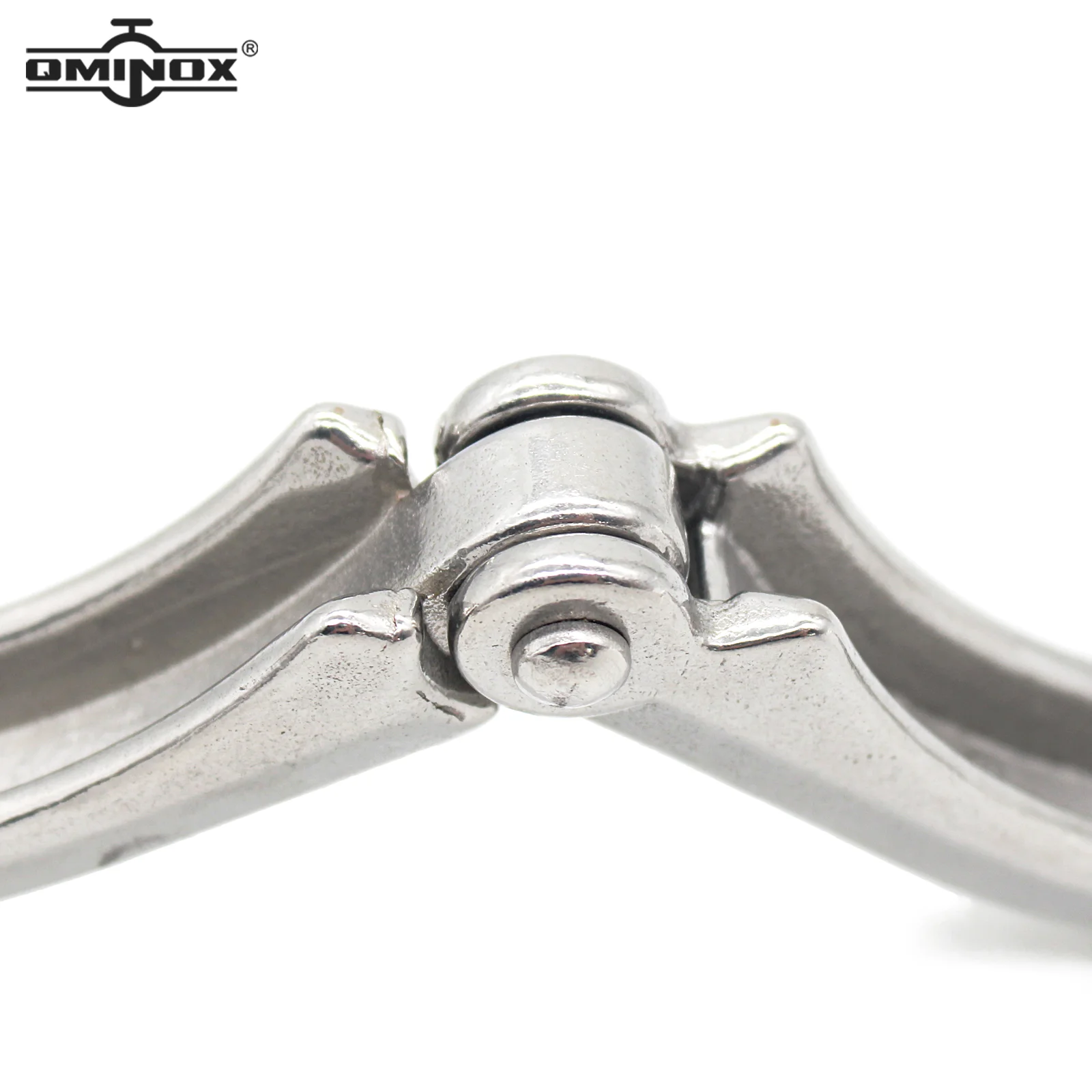 QMINOX SS304 three pieces Clamps ISO Three Segment Heavy Duty Tri-Clamp 1.5\