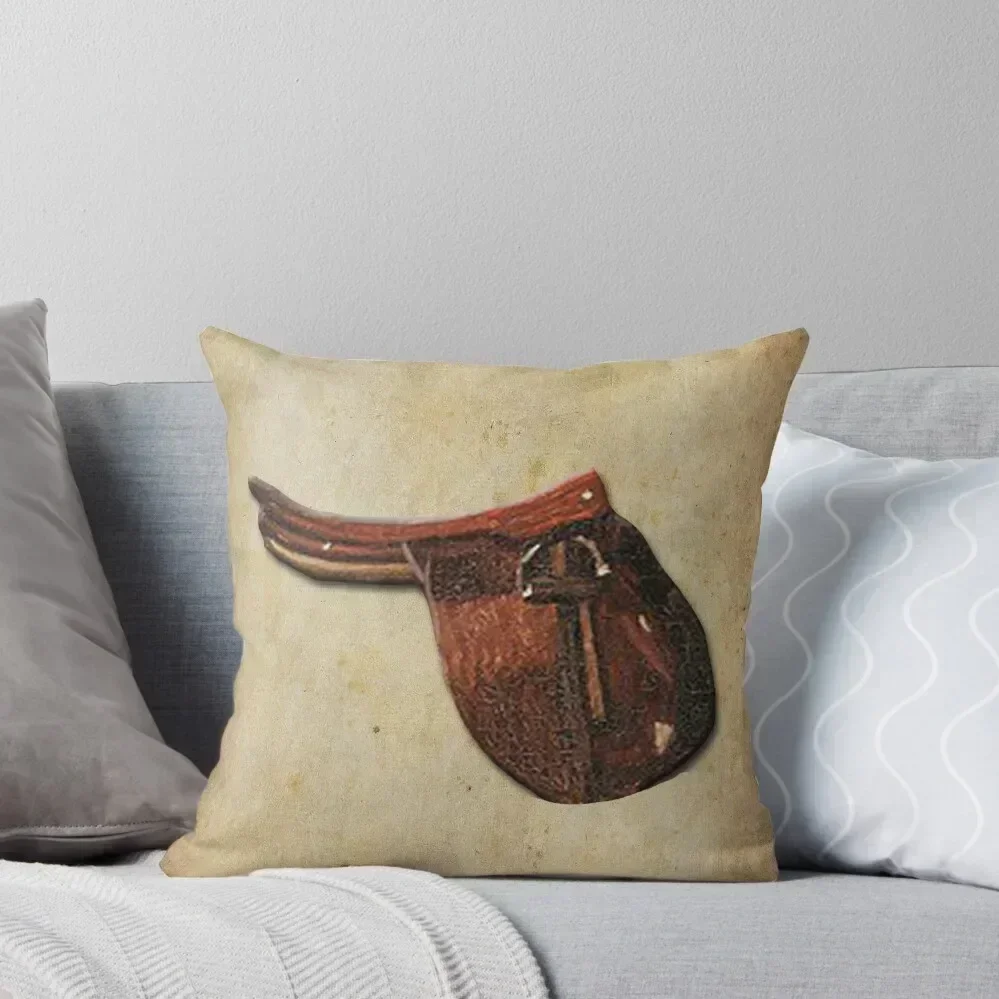 Vintage horse saddle Throw Pillow Pillow Decor christmas pillowcases christmas supplies New year pillow