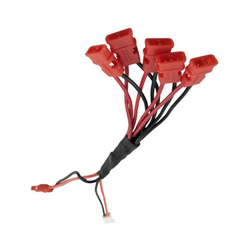 1 PCS Quadcopter Accessories Charger Cable Replacement Parts Lithium Battery 1 Tow 5 Conversion Cable Toy Accessories