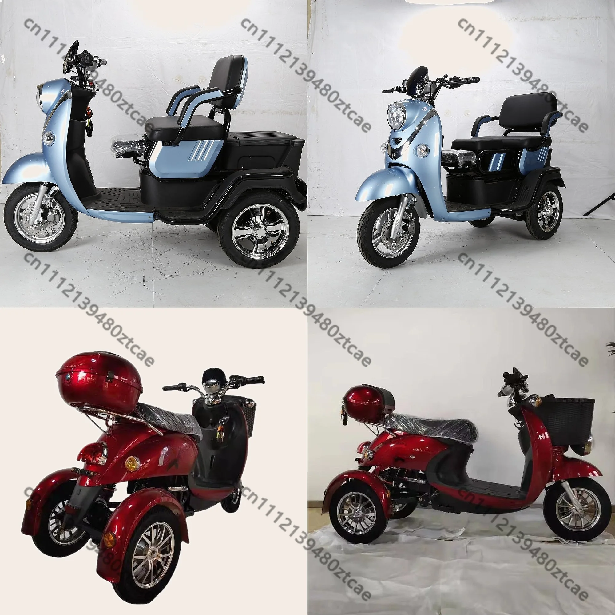 3 Wheel Electric Scooter Tricycle for Elderly Adults Mobility Aid