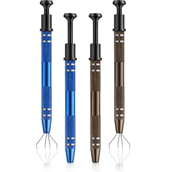 네 발톱 전자 부품 그래버 IC 추출기 픽업 BGA 칩 피커 패치 IC 빨기 펜 전자 수리 도구, 드롭 쉬핑