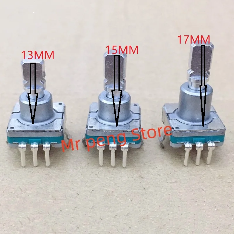 1pcs for ALPS car DVD volume switch adjusts potentiometer 360 degree rotation 5-pin encoder thin D-handle