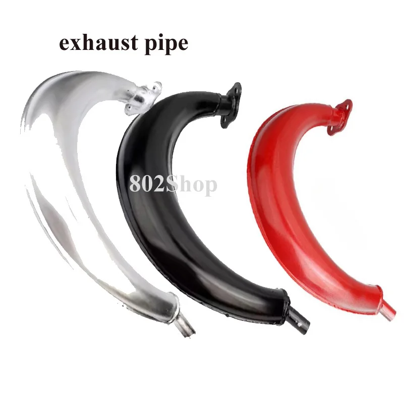 

Muffler Exhaust Muffler For 49cc-80cc 2 Stroke Engine Motorized Bike