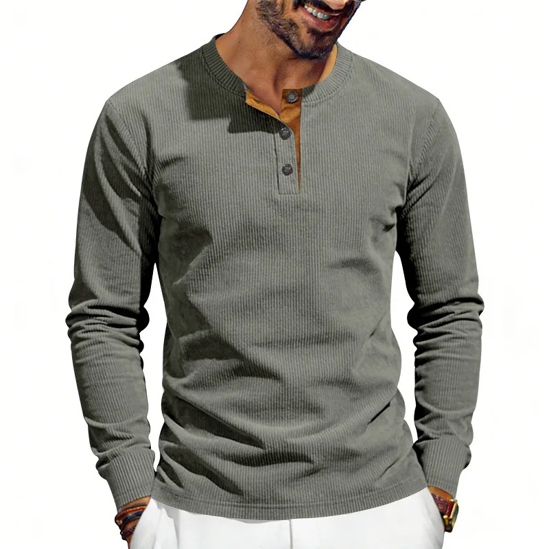 Men Casual Button Up Shirt Short Sleeve Casual Shirt Men's Clothing view 4