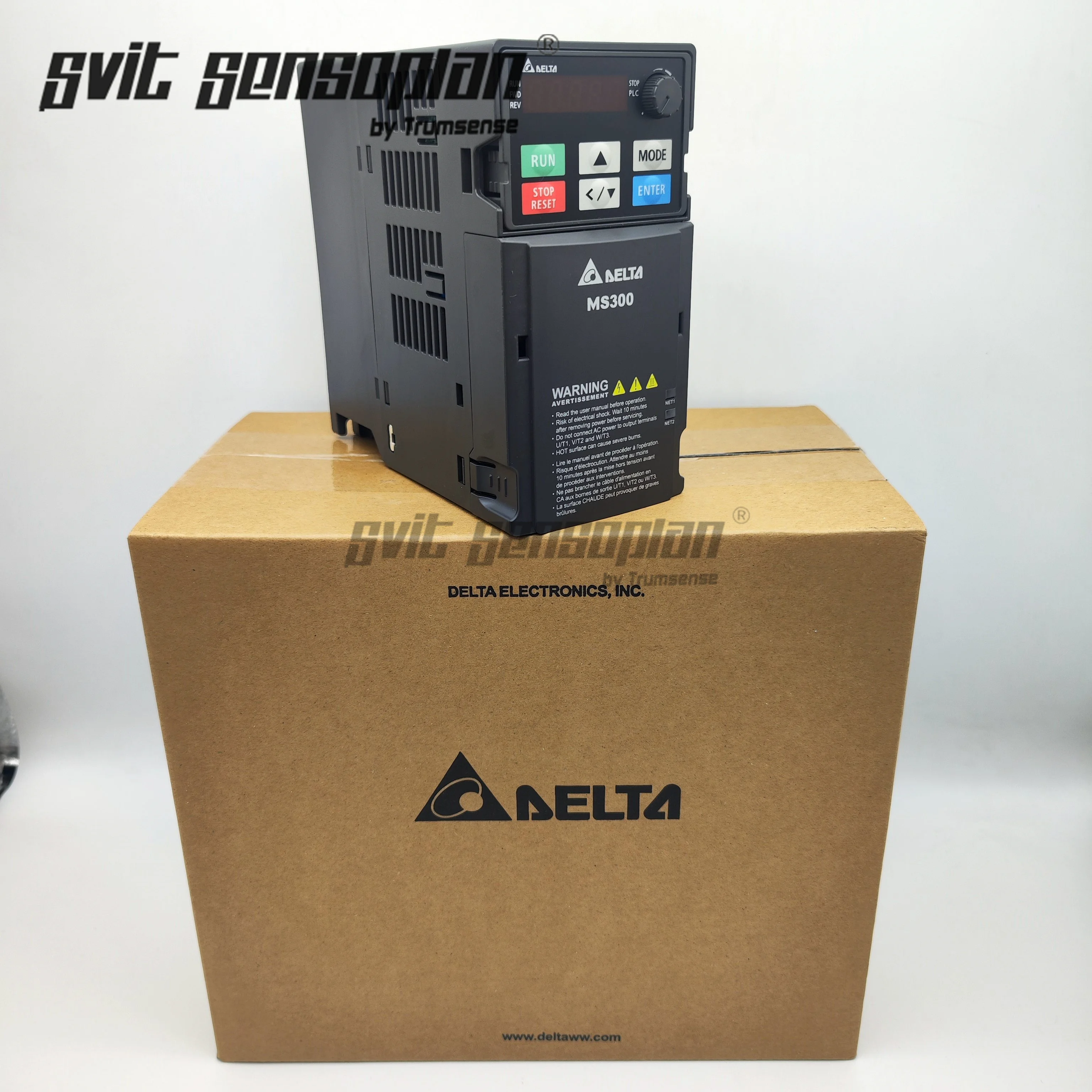 Imagem -06 - Inversor de Frequência Delta Genuíno sem Filtro Phase Saída de 460v Sto Embutido Ip20 Conversor Ms300 Vfd4a2ms43ansaa 15 kw
