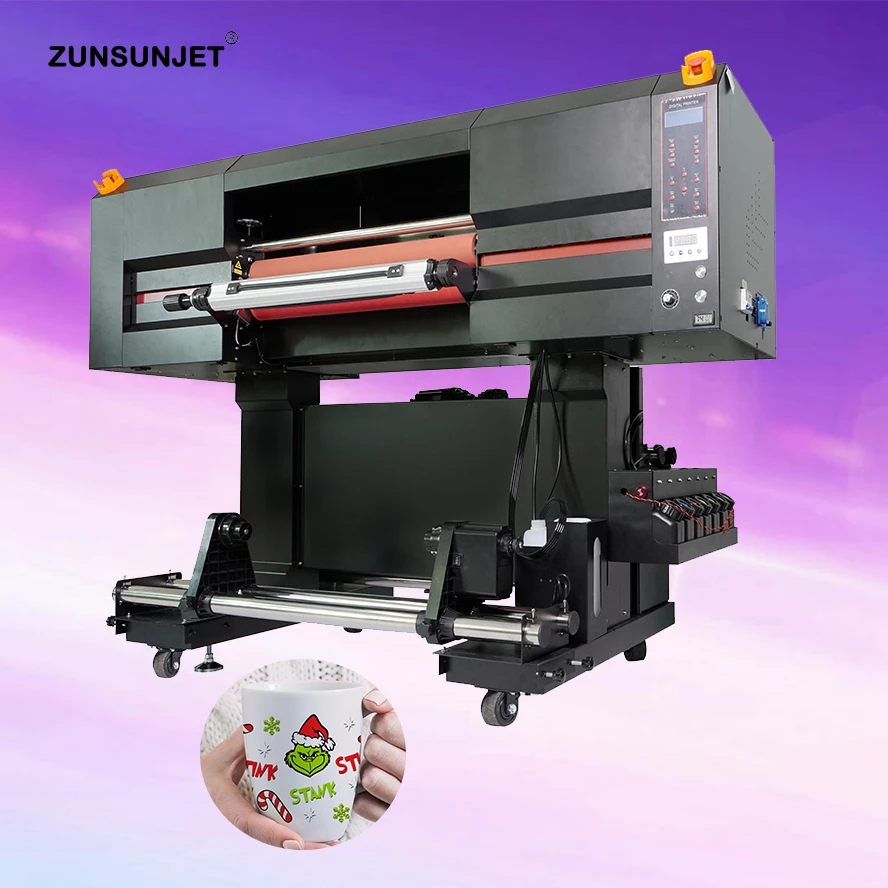 Products subject to negotiationnew digital a1 24 inch 60cM 60 cm 3 4 heads i3200 roll to roll uvdtf uv sticker printing printer