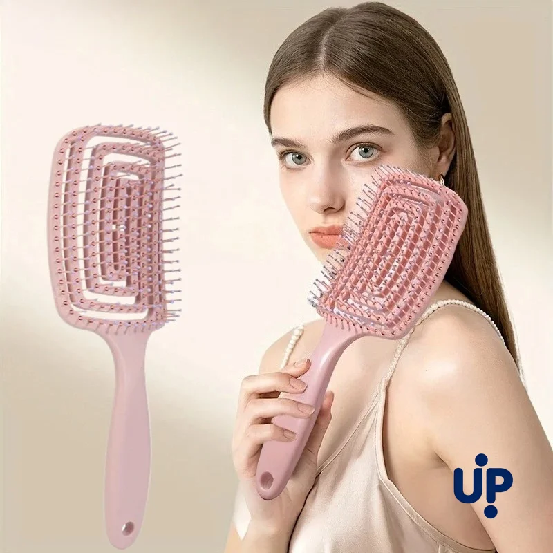 Volumizing Detangling Hair Massage comb Hair Massage Comb with Hollowed-Out Design hair styling tools for real hair wigs