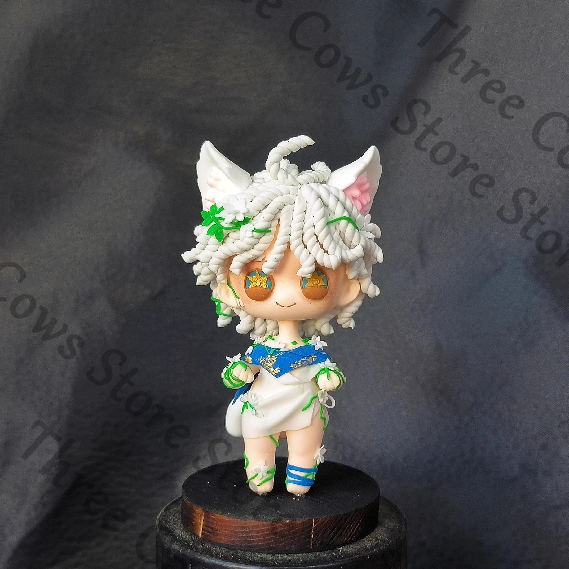 

Anime Identity Ⅴ Patient Emil Cosplay Cartoon Figurine Ornament Garage Kits Mascot Handmade Figures Model Xmas Halloween Gift