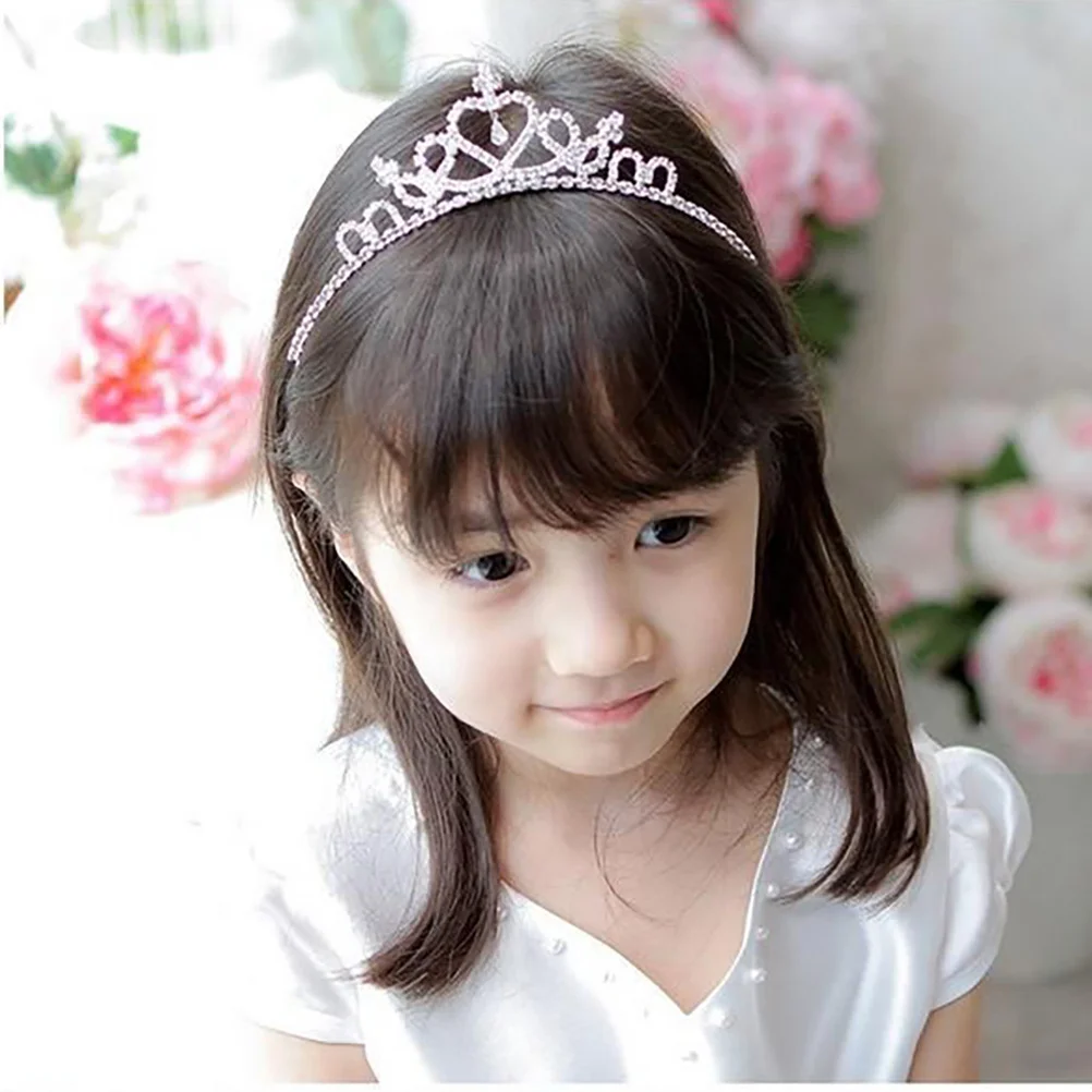 

Crown Hairband For Women Rhinestones Bridal Tiara Wedding Party Prom Headpiece Jewelry Decor Hair Styling Tool