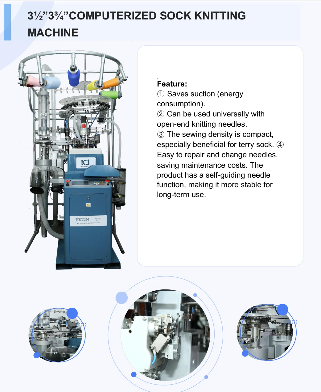 Macchina per la produzione di calzini funzionali completamente automatica a prezzo di fabbrica con macchina da cucire per calzini