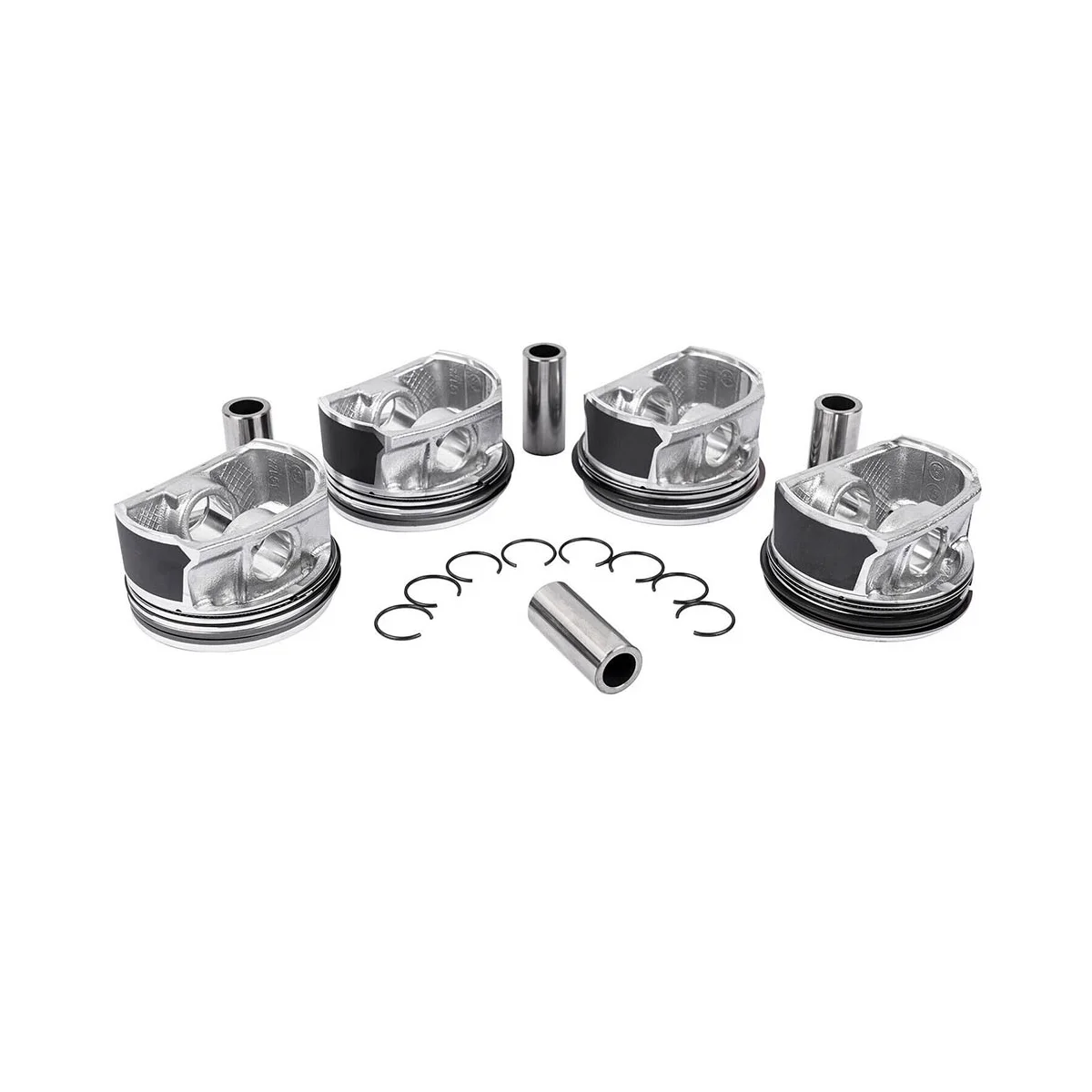 4Pcs New Pistons & Ring Set 11257566019 for MINI R55-R61 N14 TURBO Cooper Countryman 06-16 Engine