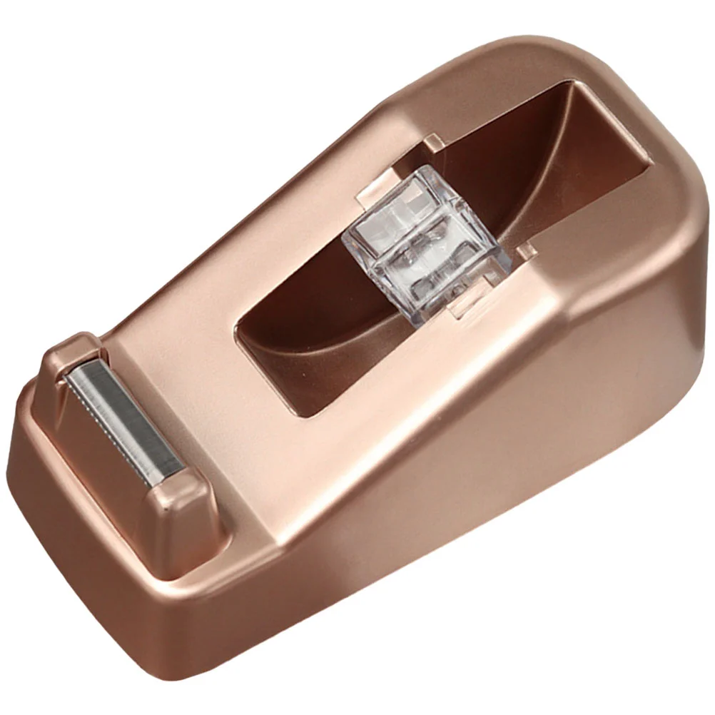 Tape Reusable Holder Desktop Stand Manual Daily Use Household Plastic Compact Office Sticker Dispenser Nail Stickers