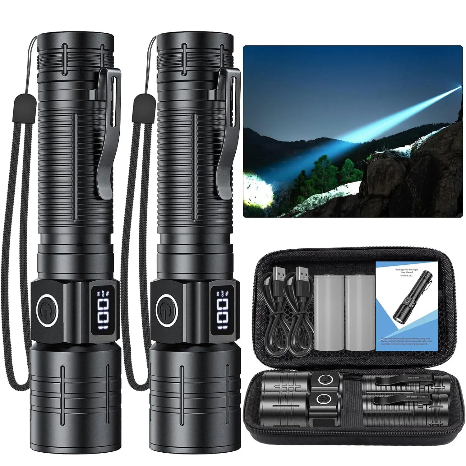 Led Flashlight, Hig…