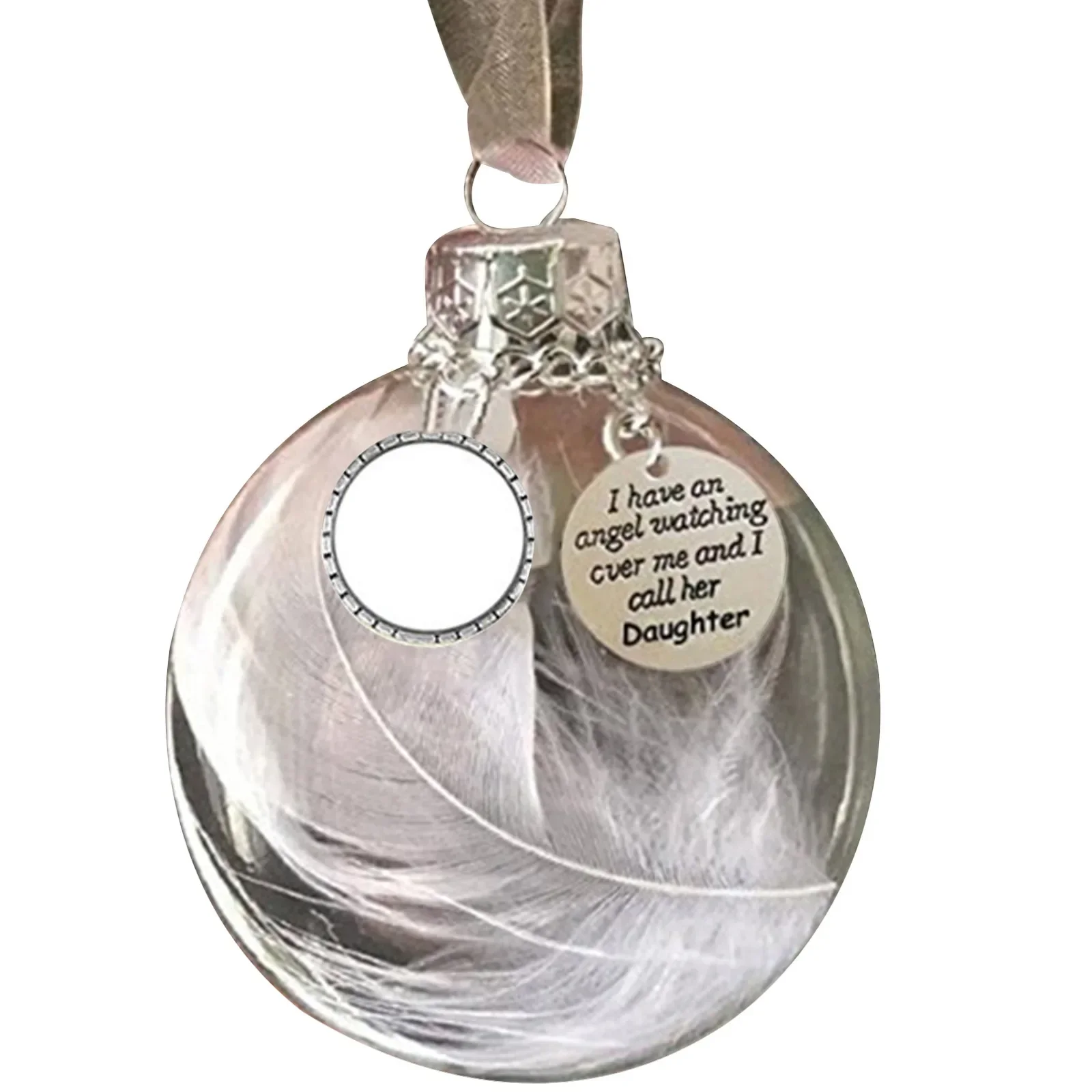 Angel in Heaven Memorial Ornament, Durable Memorial Ornament, Angel in Heaven Decor, New Christmas Ornament, Sister, Brother, Fa