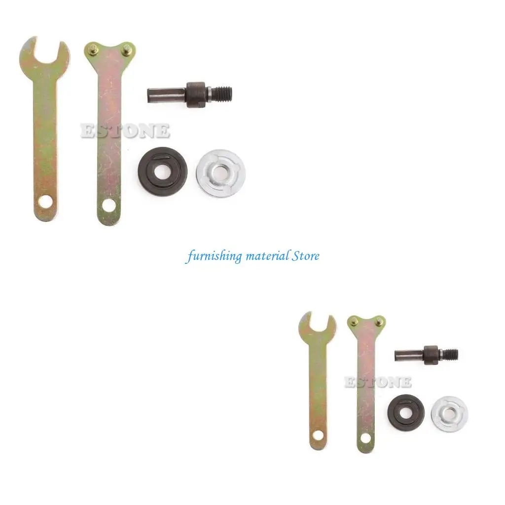 

Y5GD 16mm Hole Drill Grinder Mandrel Adapter Disc Holder Spanner