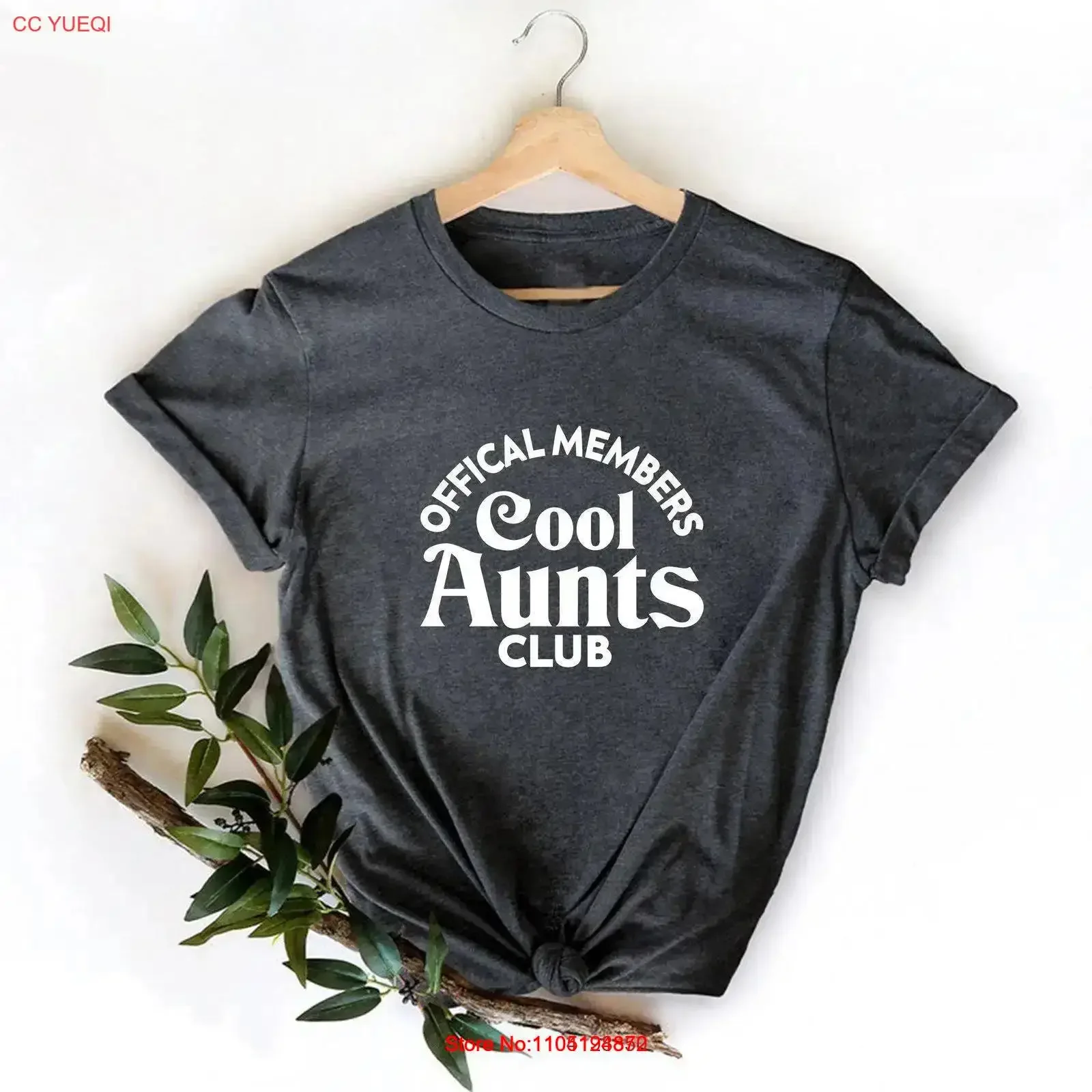 

Cool Aunts T Shirt Funny AunT Best Auntie Ever New Mother's Day Birthday GifT For vintage Washed Slightly Casual Versatile