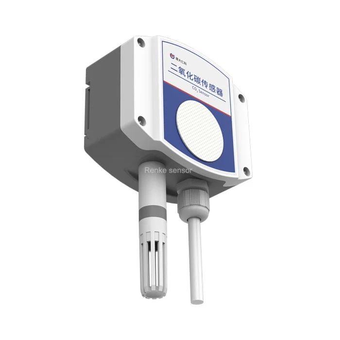 Renke Carbon Dioxide Concentration Detector 5000ppm 10000ppm 4-20mA RS485 CO2 Monitoring Sensor
