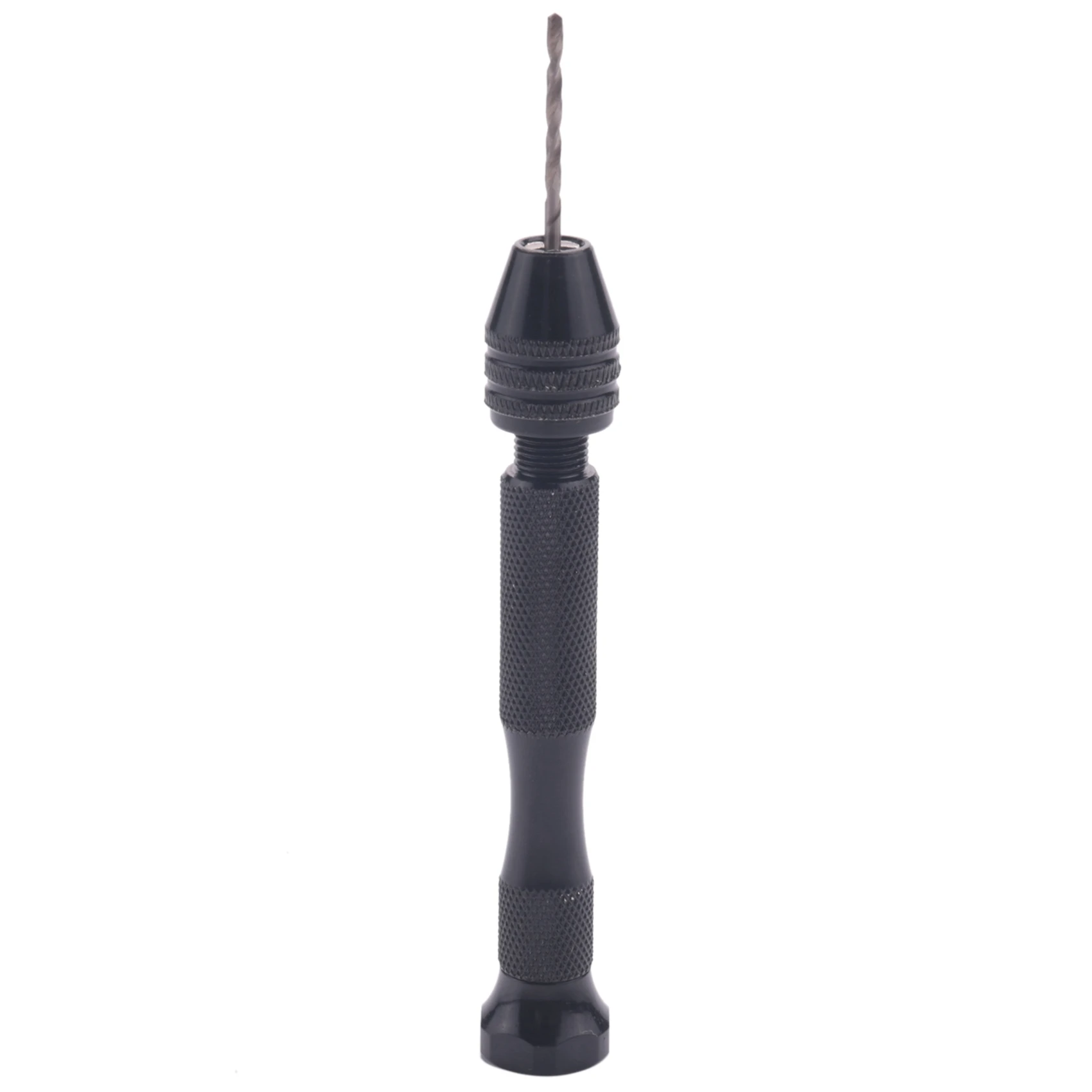 A84X-Miniature Drill + 20Pcs Mini Micro-Drill Bit Set With Keyless Chuck, Pearl Hand Drill