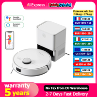 Robot Vacuum Cleaner Liectroux M70 Pro，Wet Dry Cleaning,Self Empty,Multi-floor Map,6.5KPa,Carpet Boost,3200mAh Battery