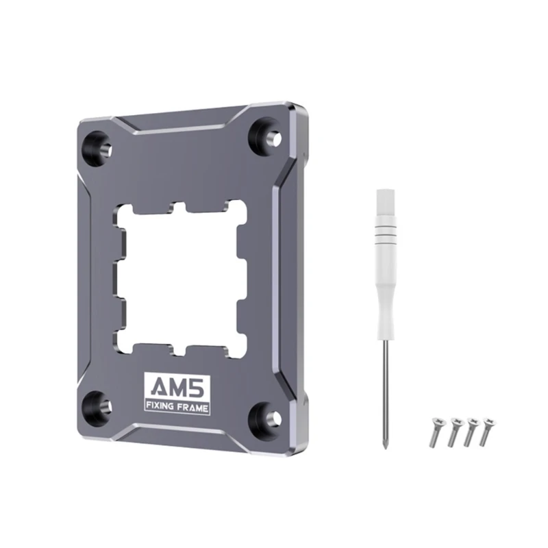 AM5 CPU Contact Frame CPU Bending Correction Anti-Bend Buckle Durable Metal Buckle for Backpack Security Protector E65C