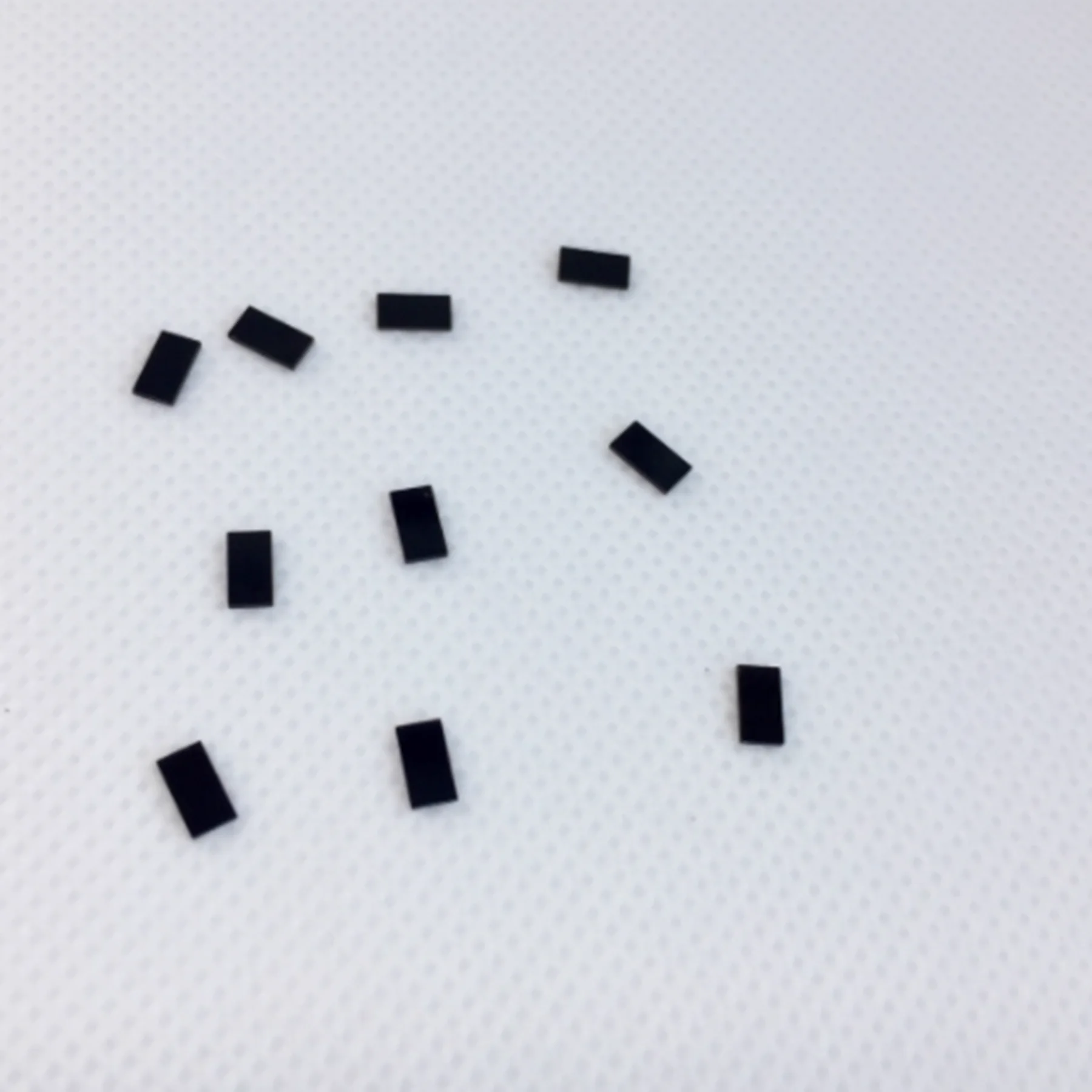 10 Stuks Totaal Kleine Rechthoek Grootte 5.5x3x0.5mm 365nm UV Pass Filter Glas ZWB2