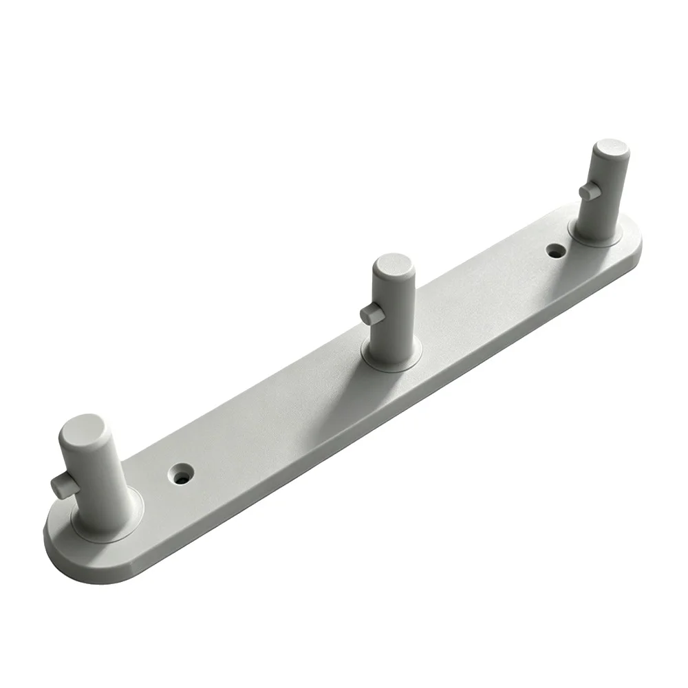 Space Saving Under-Cabinet Mixer Attachment Hanger Plastic 3 Hooks Mixer Attachment Organizer Professional Mixing Paddle Hook