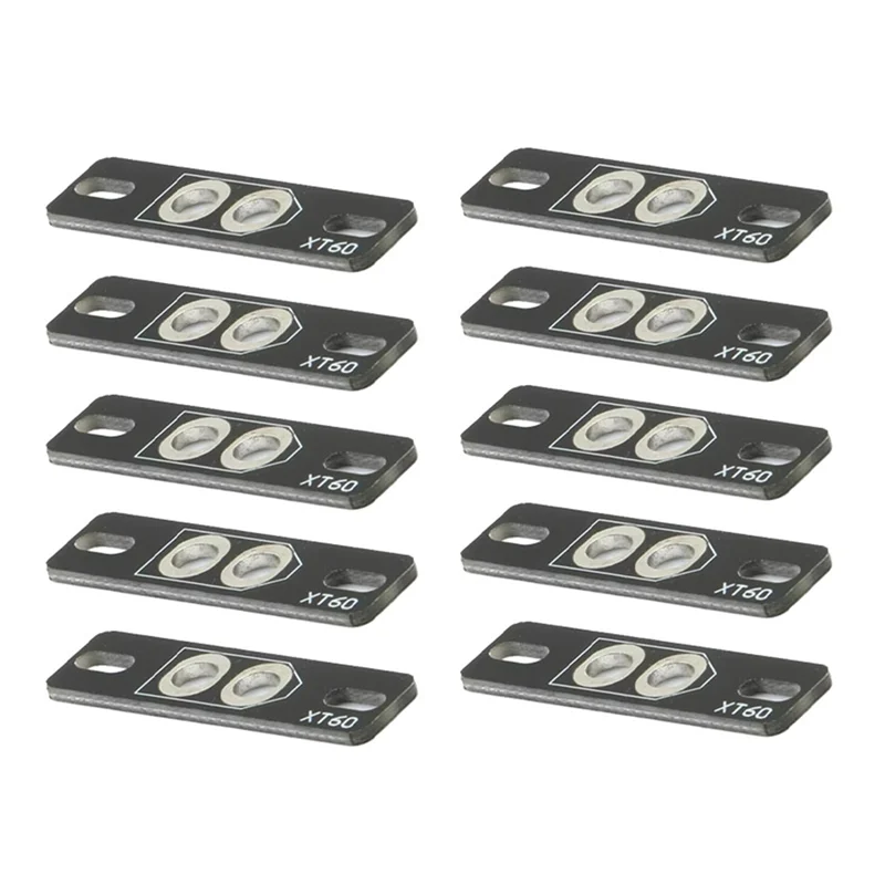 

ABKQ-XT30 XT60 XT90 Plug Connectors 10PCS PCB Fixed Seat Welding Board Without Plug For RC Model Airplane