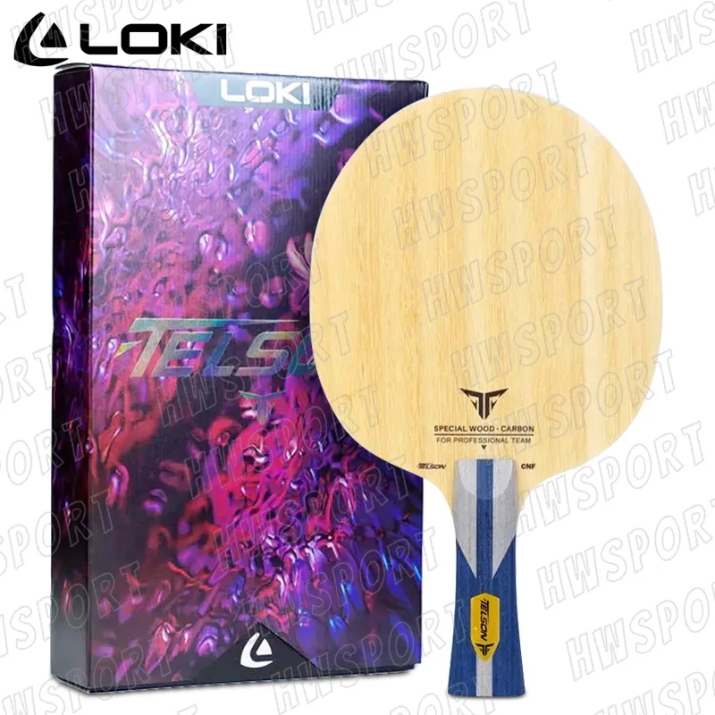 LOKI TELSON Table Tennis Blade Telson CNF China Ping Pong Blade Professional 5+2 Carbon Offensive Pingpong Base Board